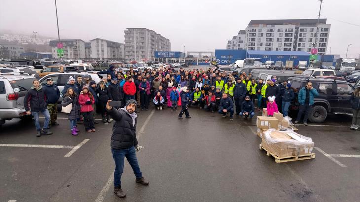 Voluntarii CERT Transilvania au ajuns la 150 de familii izolate din Apuseni