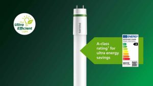 Signify a lansat cel mai eficient tub LED din punct de vedere energetic