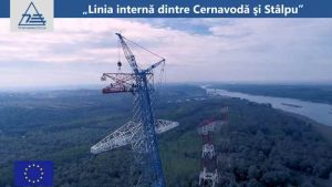 Transelectrica: LEA de 400 kV Cernavodă-Stâlpu avansează peste Dunăre
