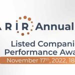 ARIR premiază comunicarea cu investitorii și cele mai bune rapoarte de sustenabilitate pe 17 noiembrie