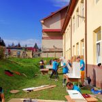 110 employees of OSCAR Downstream renovated the Sextil Pușcariu High School in Brasov County
