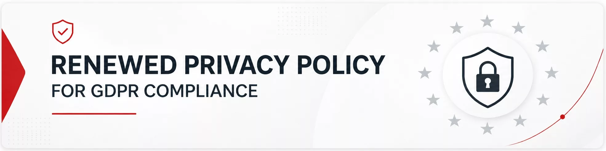 Politica de confidențialitate actualizată pentru conformitatea cu GDPR