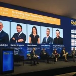 Maria Ramos de la Flor, Javier Egea Ramírez, Evangelos Makrygiannis, Daniel Dragomir at Intersolar Summit Romania 2026